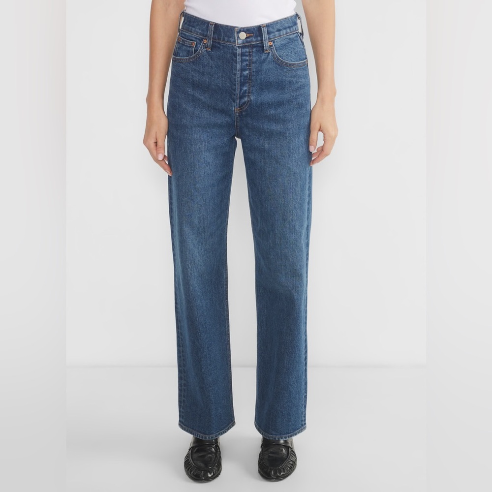 Denim Forum | Arlo hi-rise straight trouser jeans